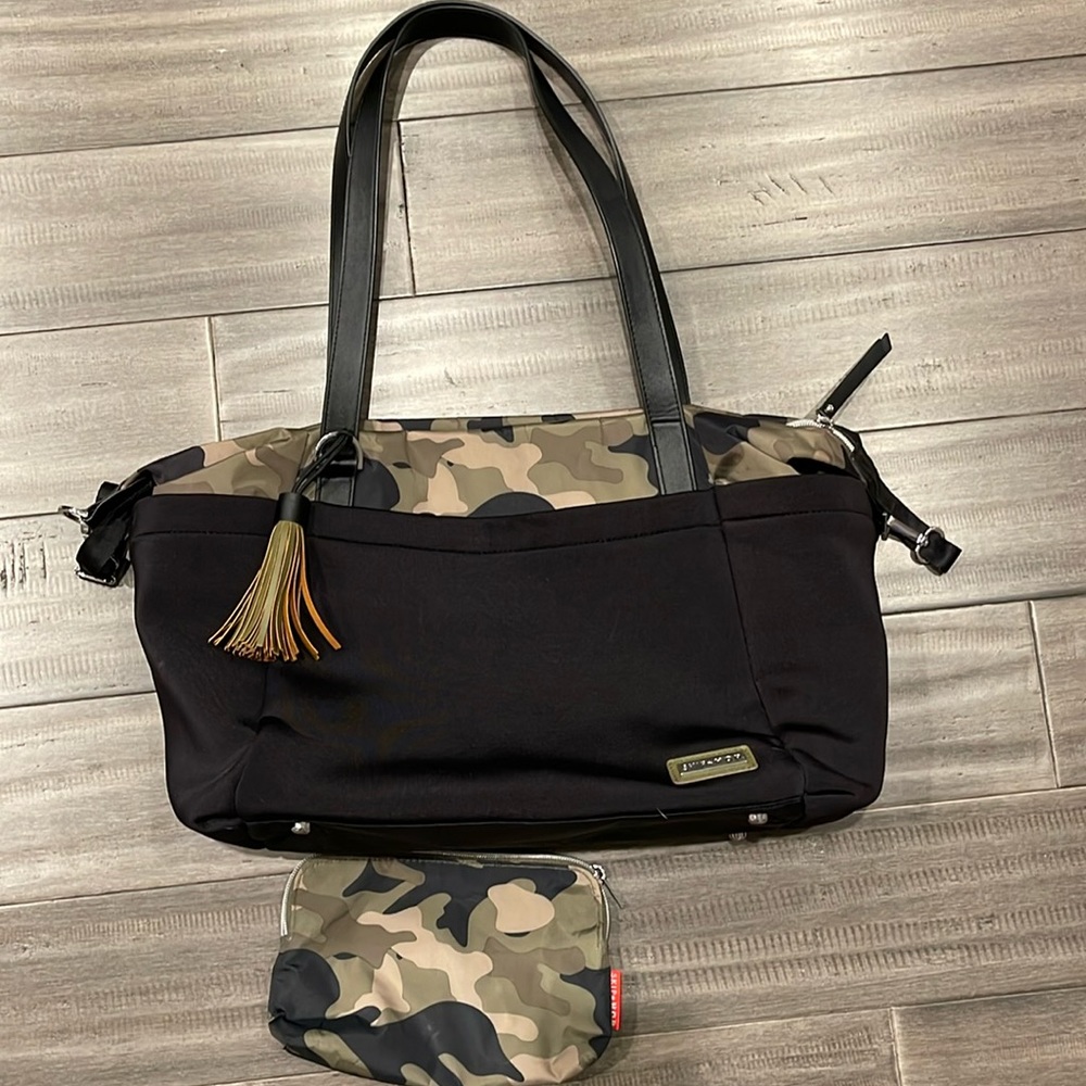 Skip hop Camo diaper bag